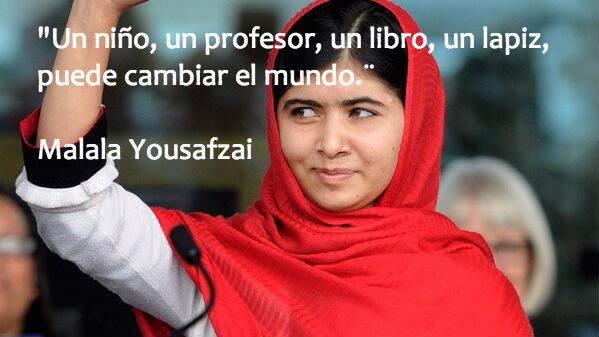 Infancia y Educación. Malala en español