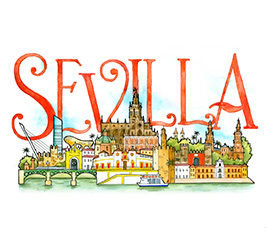 Exploring Seville with kids